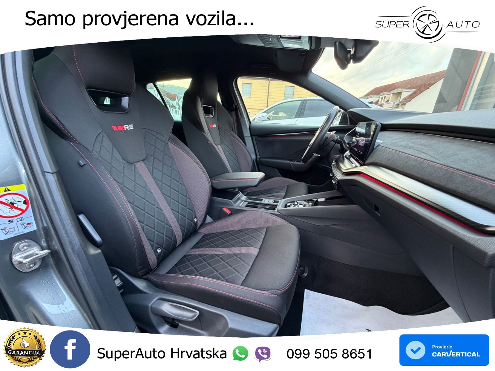 Škoda Octavia Combi RS 2.0 TDI (200 KS) DSG LED+GR SJED+ACC