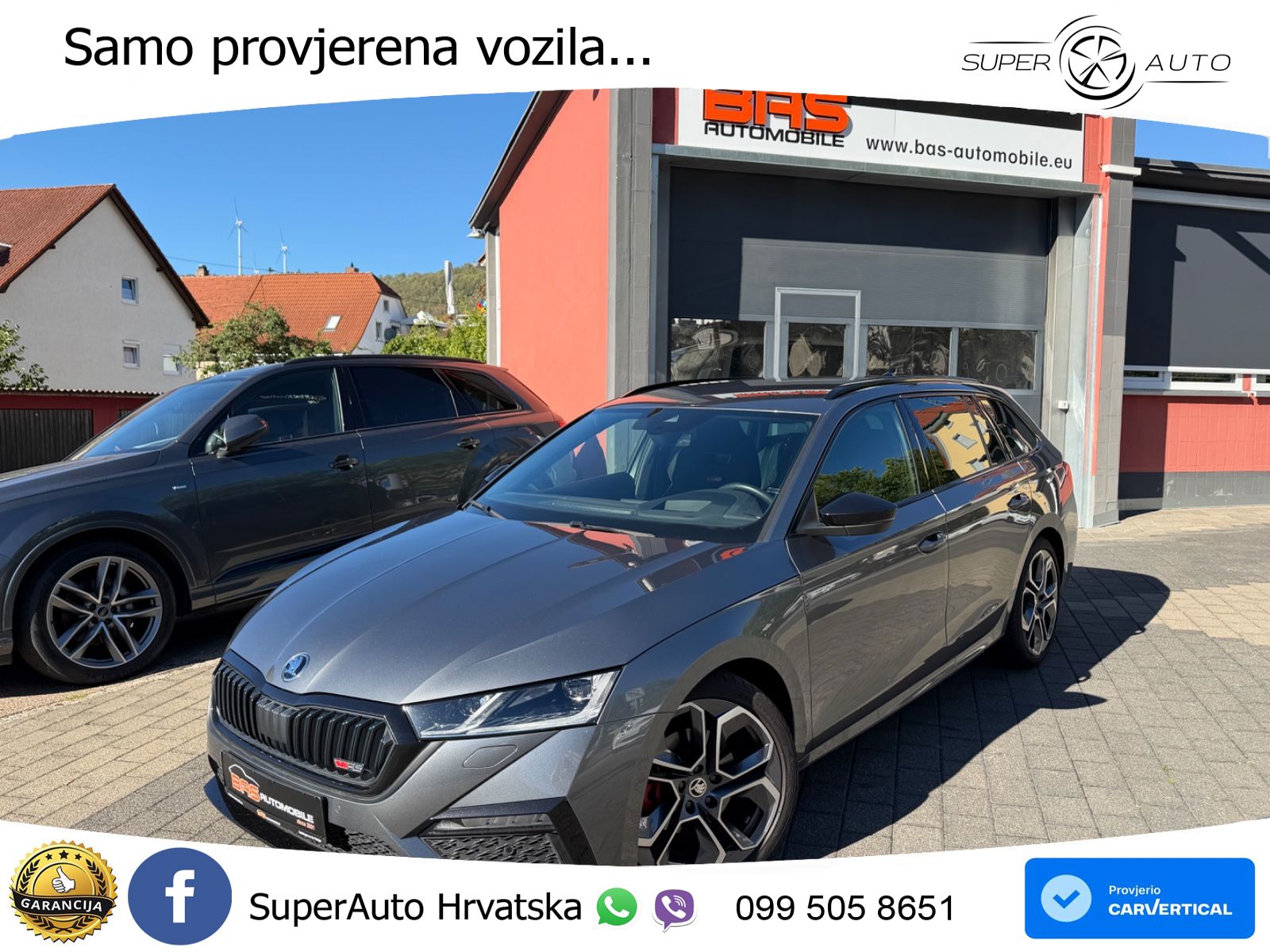 Škoda Octavia Combi RS 2.0 TDI (200 KS) DSG LED+GR SJED+ACC