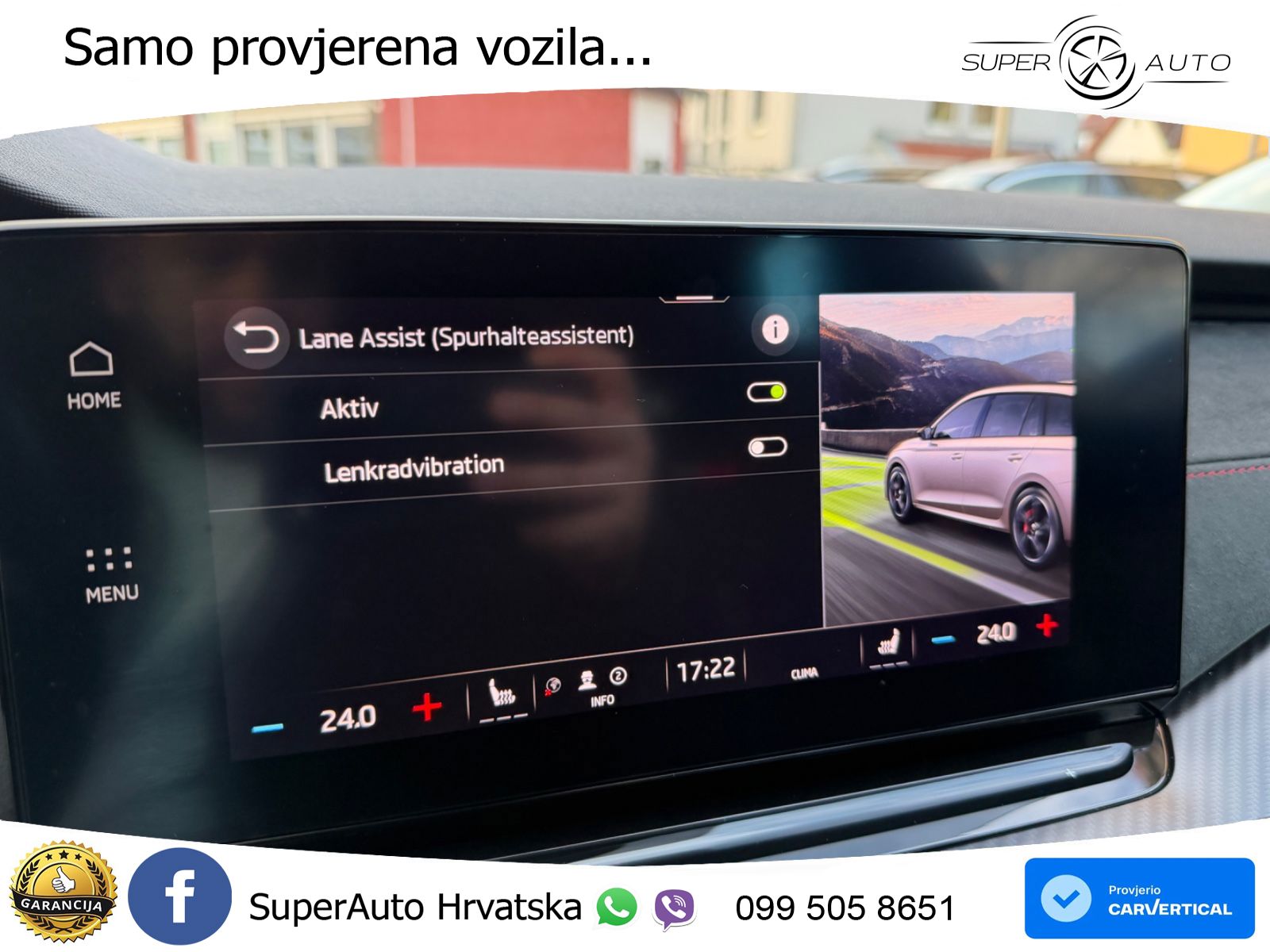 Škoda Octavia Combi RS 2.0 TDI (200 KS) DSG LED+GR SJED+ACC
