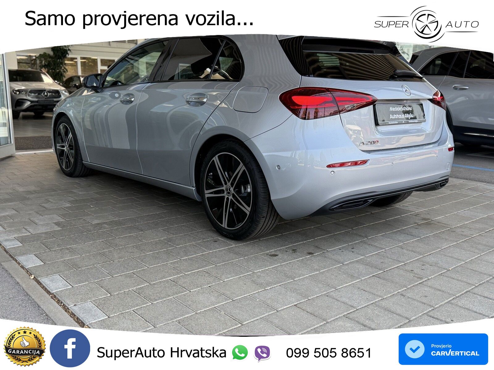 Mercedes-Benz A 200 7G-DCT LED+GR SJED+ACC