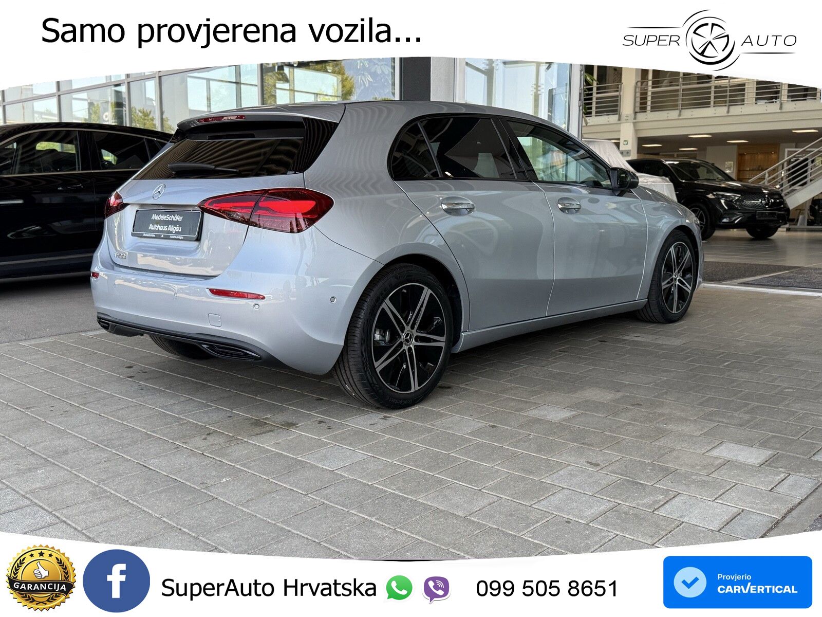 Mercedes-Benz A 200 7G-DCT LED+GR SJED+ACC
