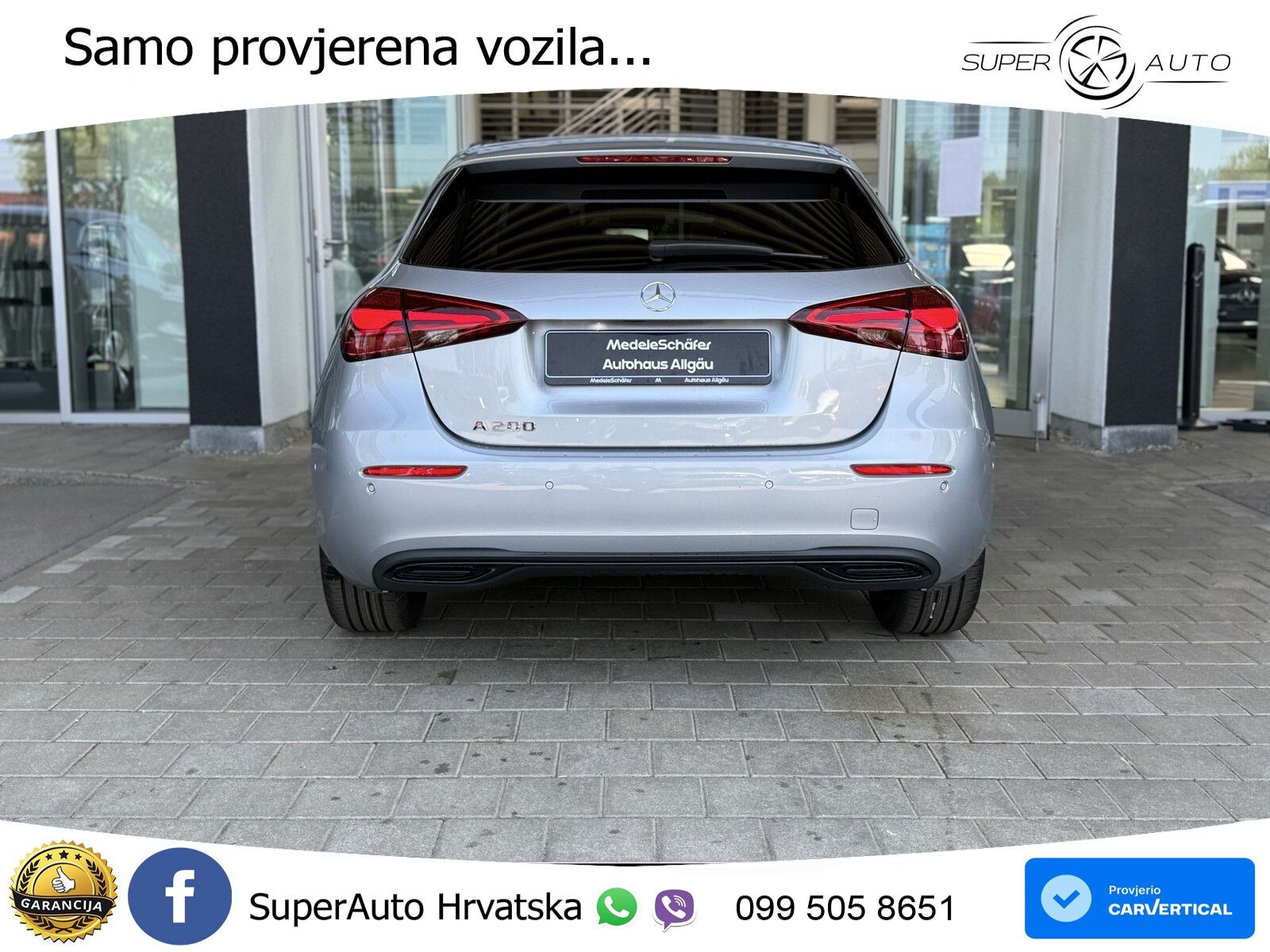 Mercedes-Benz A 200 7G-DCT LED+GR SJED+ACC