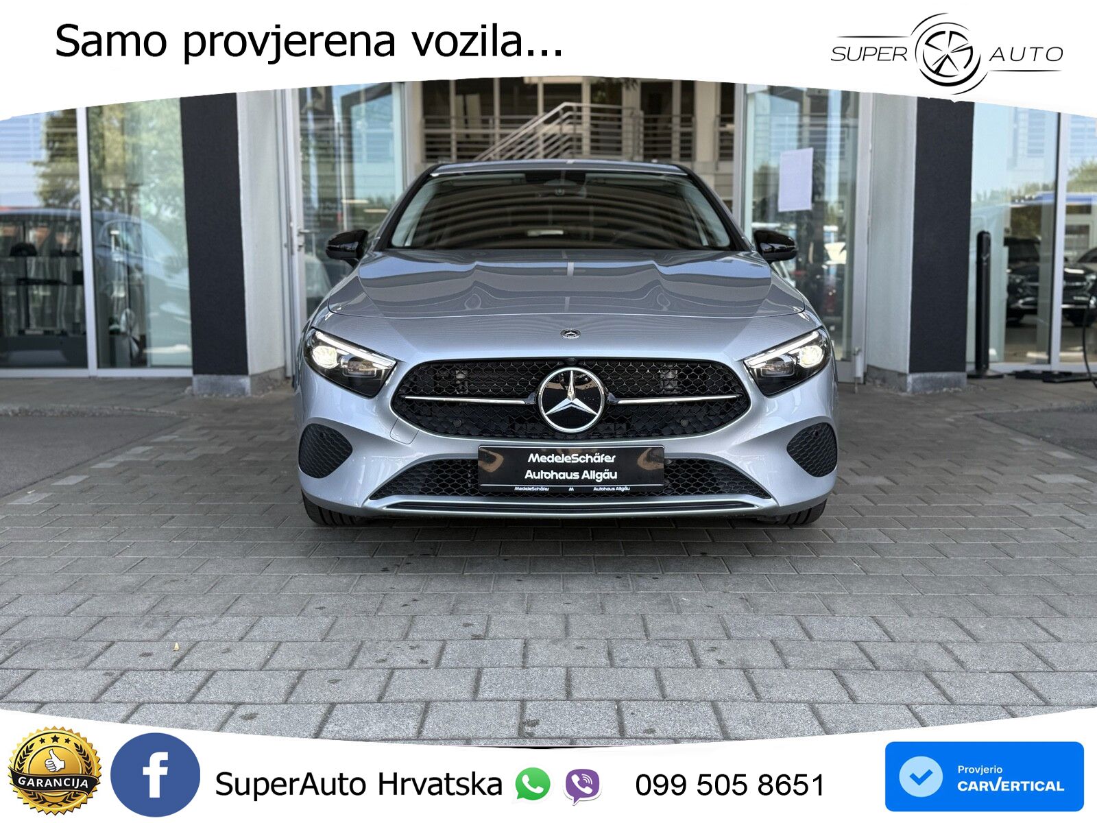 Mercedes-Benz A 200 7G-DCT LED+GR SJED+ACC