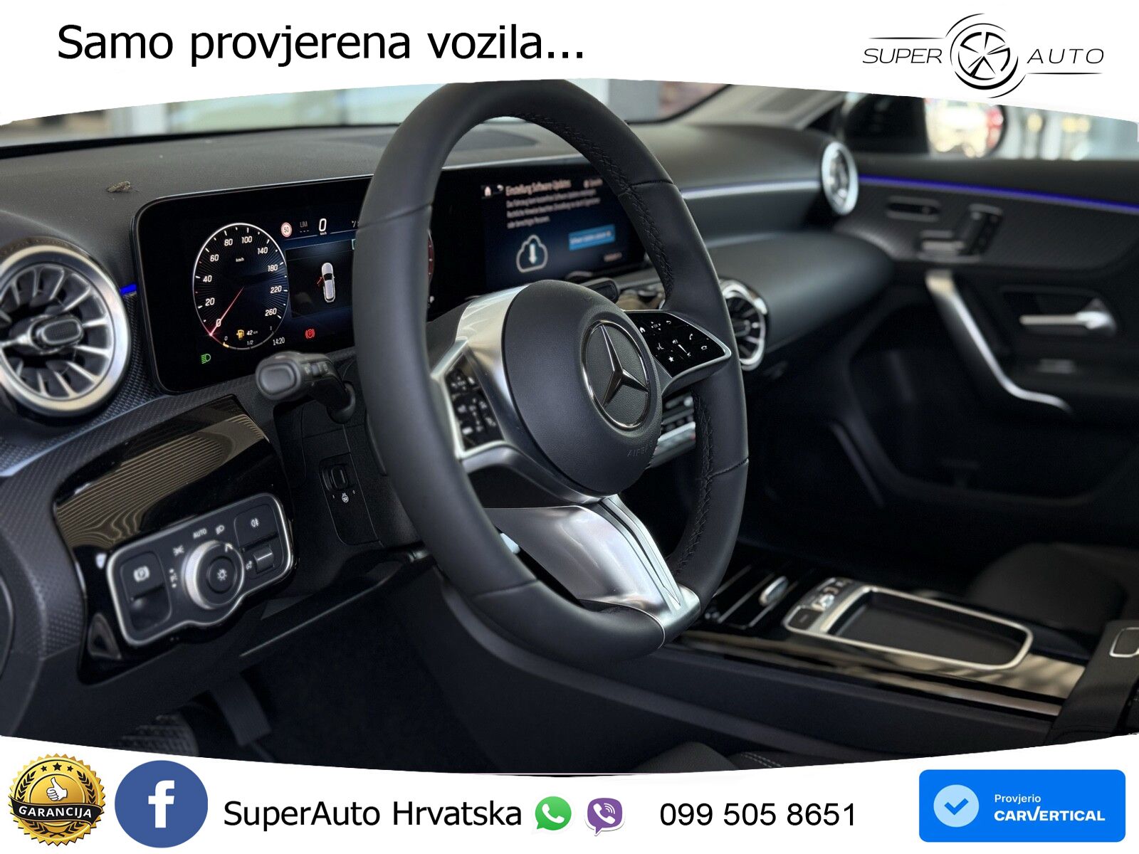 Mercedes-Benz A 200 7G-DCT LED+GR SJED+ACC