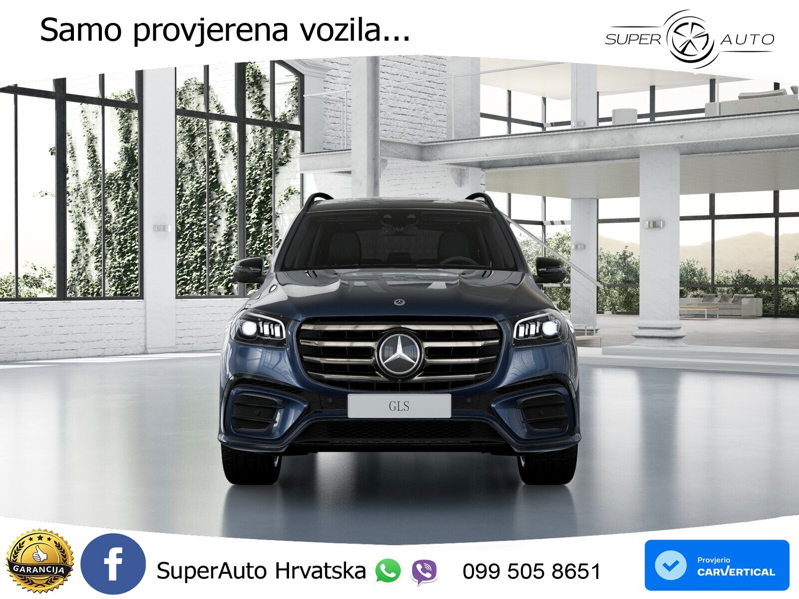 Mercedes-Benz GLS GLS 350d EQ Boost 4MATIC 9G-TRONIC AMG ZRAČNI+ACC+GR SJED+360+PANO