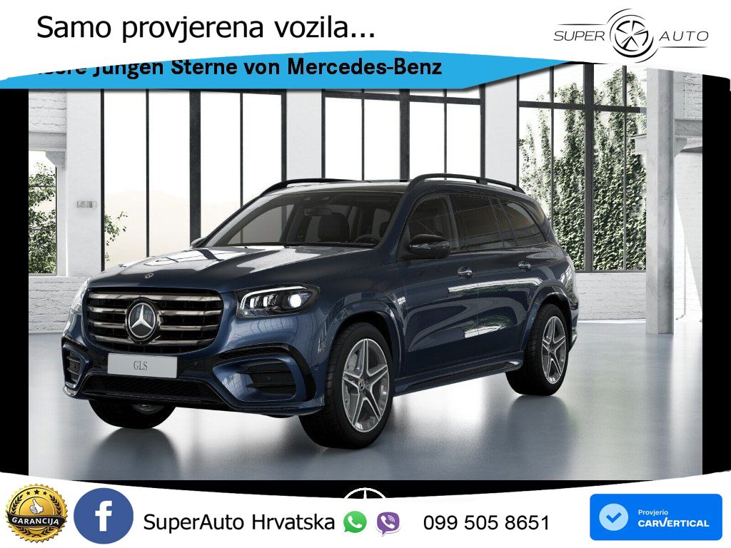 Mercedes-Benz GLS GLS 350d EQ Boost 4MATIC 9G-TRONIC AMG ZRAČNI+ACC+GR SJED+360+PANO