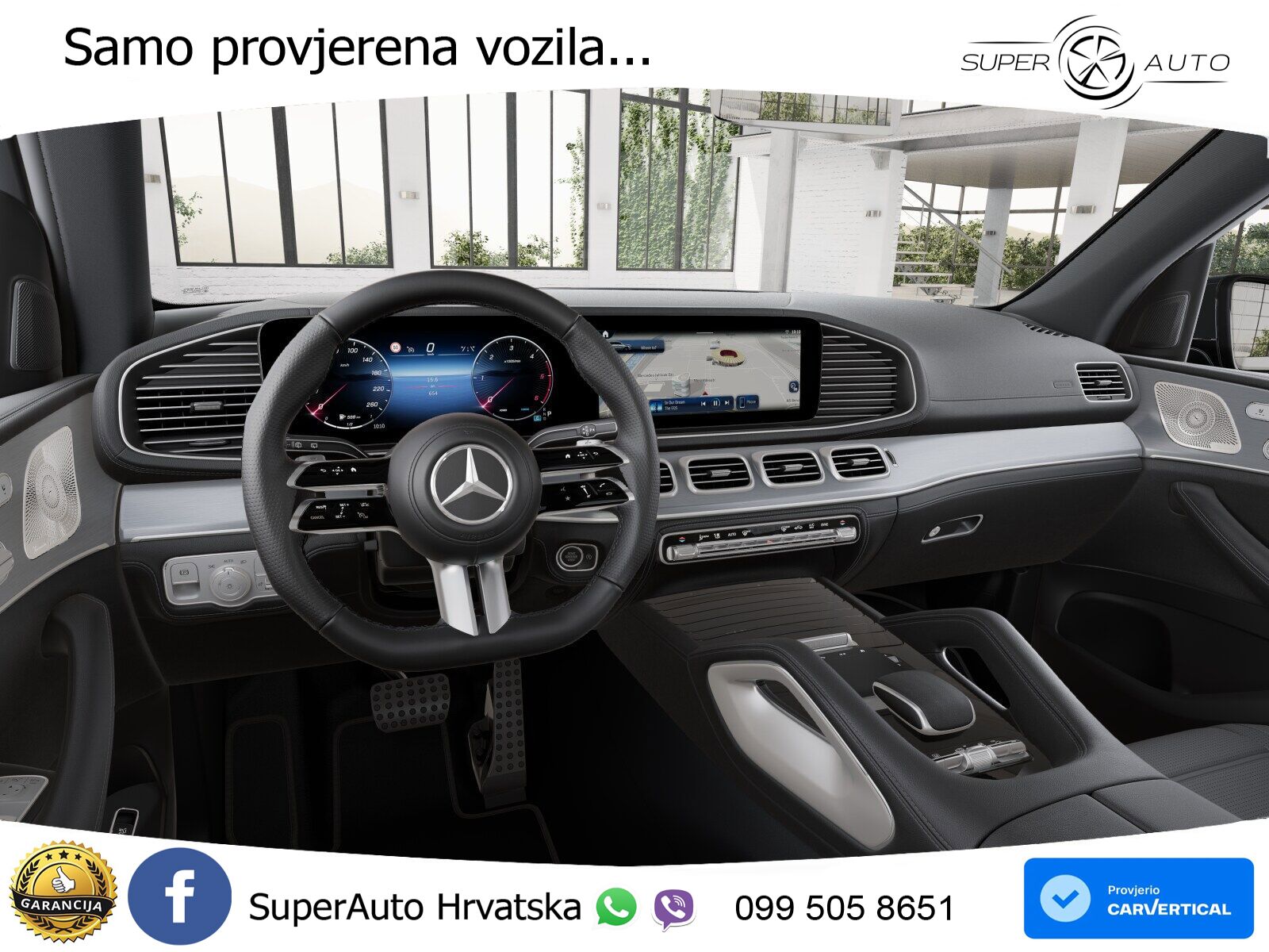 Mercedes-Benz GLS GLS 350d EQ Boost 4MATIC 9G-TRONIC AMG ZRAČNI+ACC+GR SJED+360+PANO