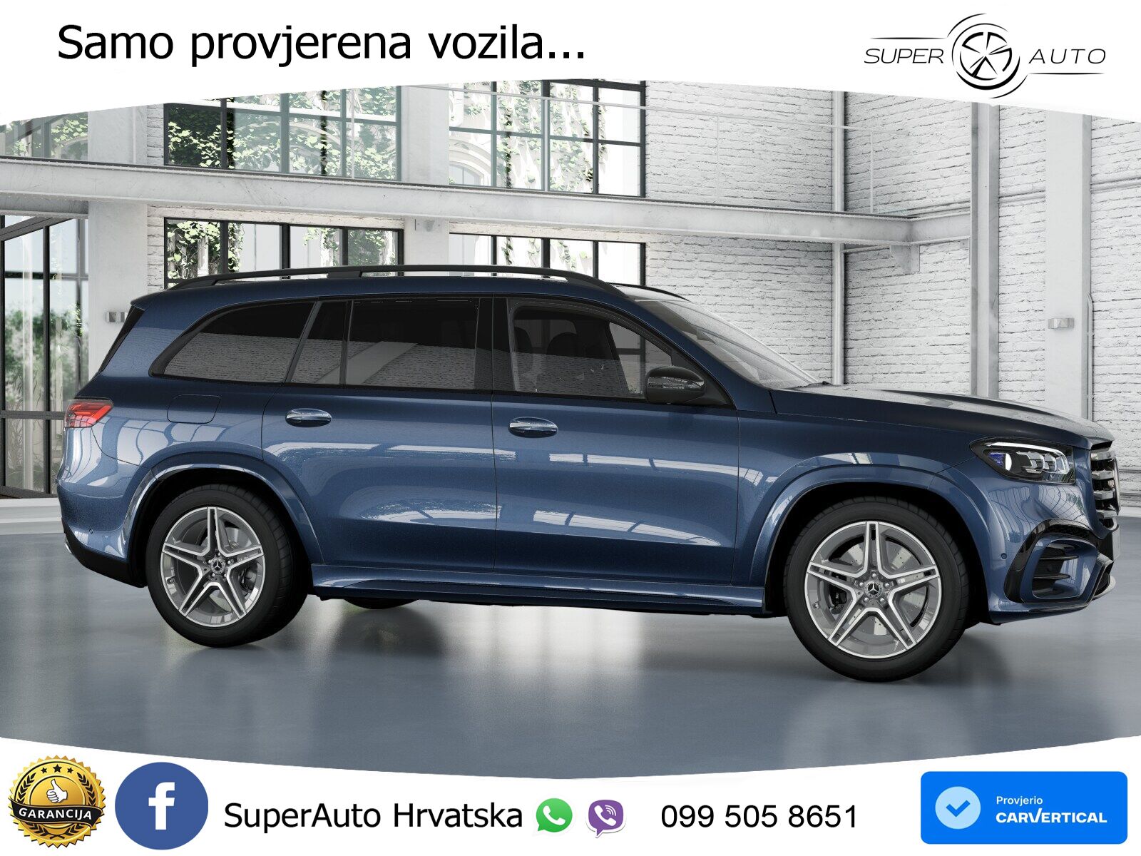 Mercedes-Benz GLS GLS 350d EQ Boost 4MATIC 9G-TRONIC AMG ZRAČNI+ACC+GR SJED+360+PANO