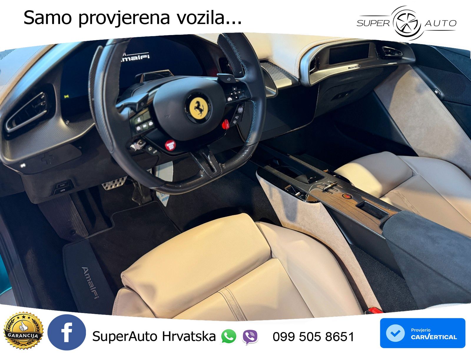 Ferrari Amalfi 3.9 V8 (640 KS) F1 DCT MATRIX+GR SJED+KAM