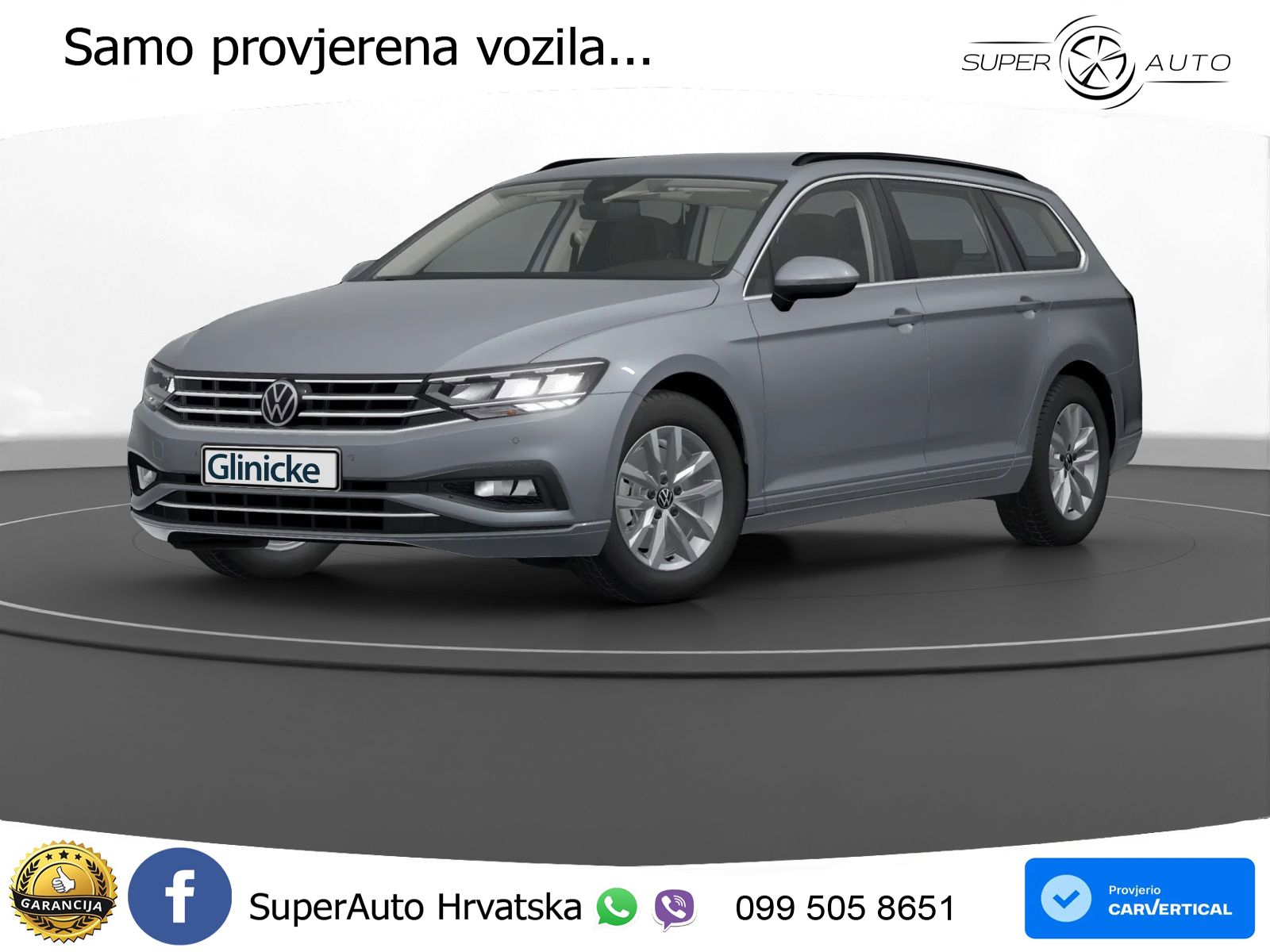Volkswagen Passat Variant 2.0 TDI (150 KS) DSG Business LED+GR SJED+ACC