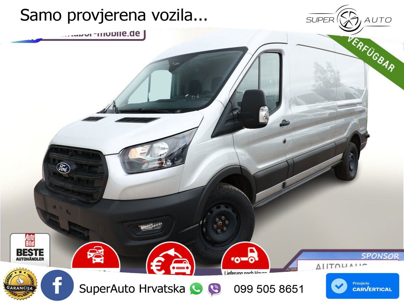 Ford Transit 350 Trend L3H2 LadeP SHZ UVP-49%* 131 KS