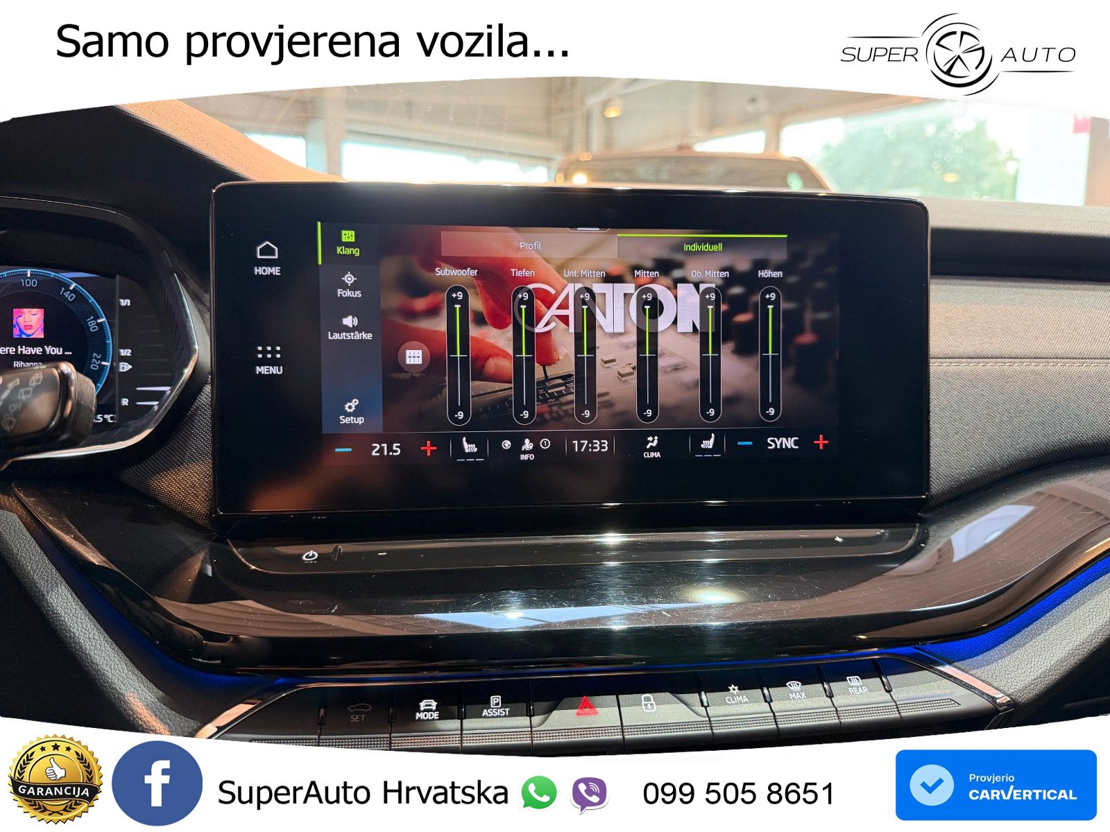 Škoda Octavia Combi 2.0 TSI (190 KS) 4x4 DSG SportLine LED+GR SJED+ACC