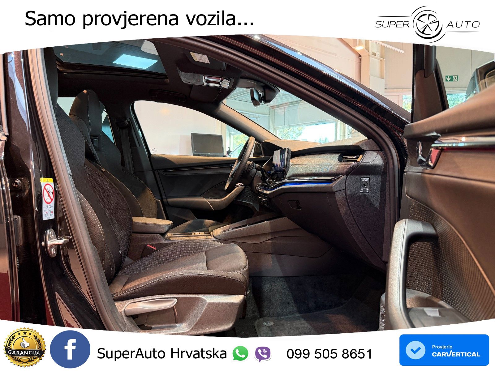 Škoda Octavia Combi 2.0 TSI (190 KS) 4x4 DSG SportLine LED+GR SJED+ACC