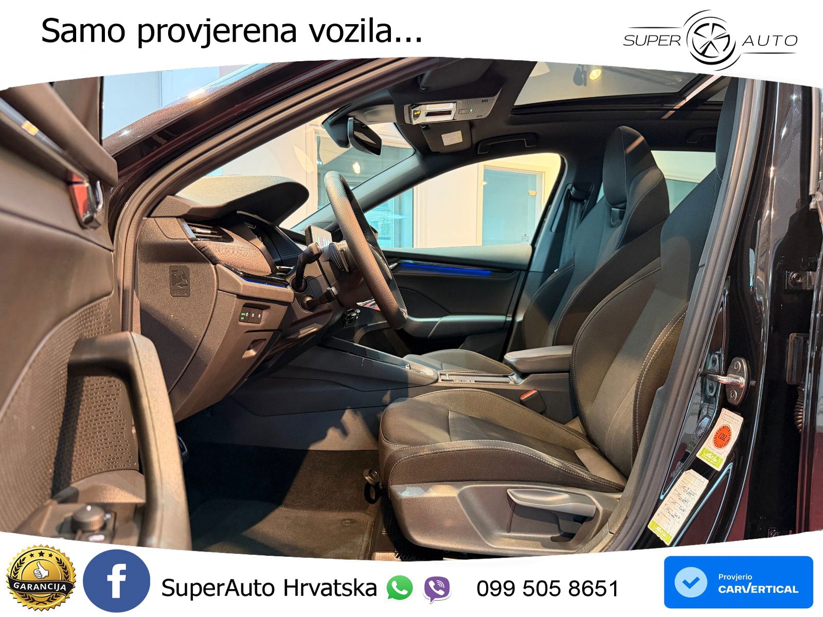 Škoda Octavia Combi 2.0 TSI (190 KS) 4x4 DSG SportLine LED+GR SJED+ACC