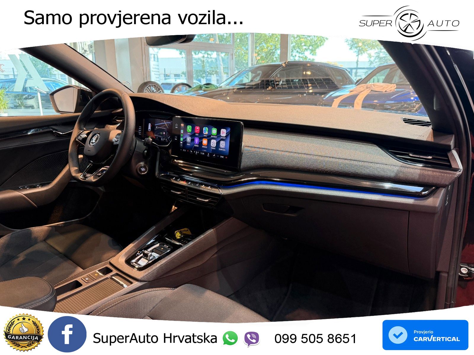 Škoda Octavia Combi 2.0 TSI (190 KS) 4x4 DSG SportLine LED+GR SJED+ACC