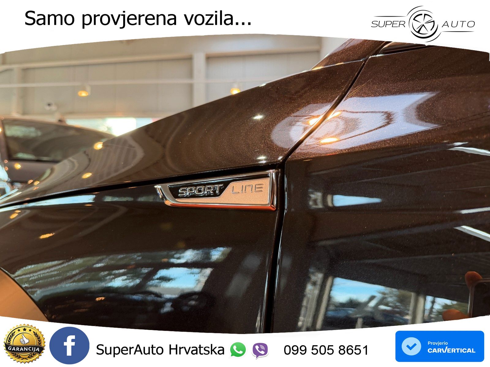 Škoda Octavia Combi 2.0 TSI (190 KS) 4x4 DSG SportLine LED+GR SJED+ACC
