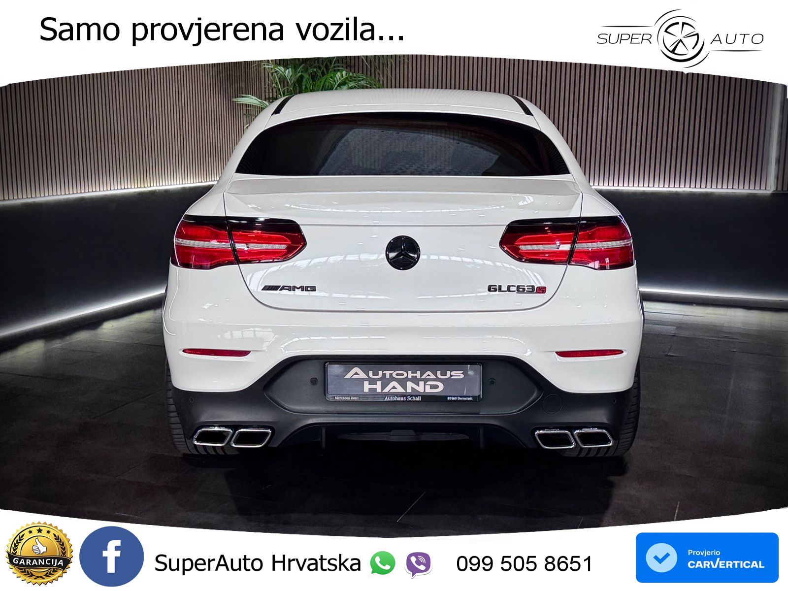 Mercedes GLC Coupe AMG 63 S (510 KS) 4MATIC+ MCT LED+GR SJED+ACC