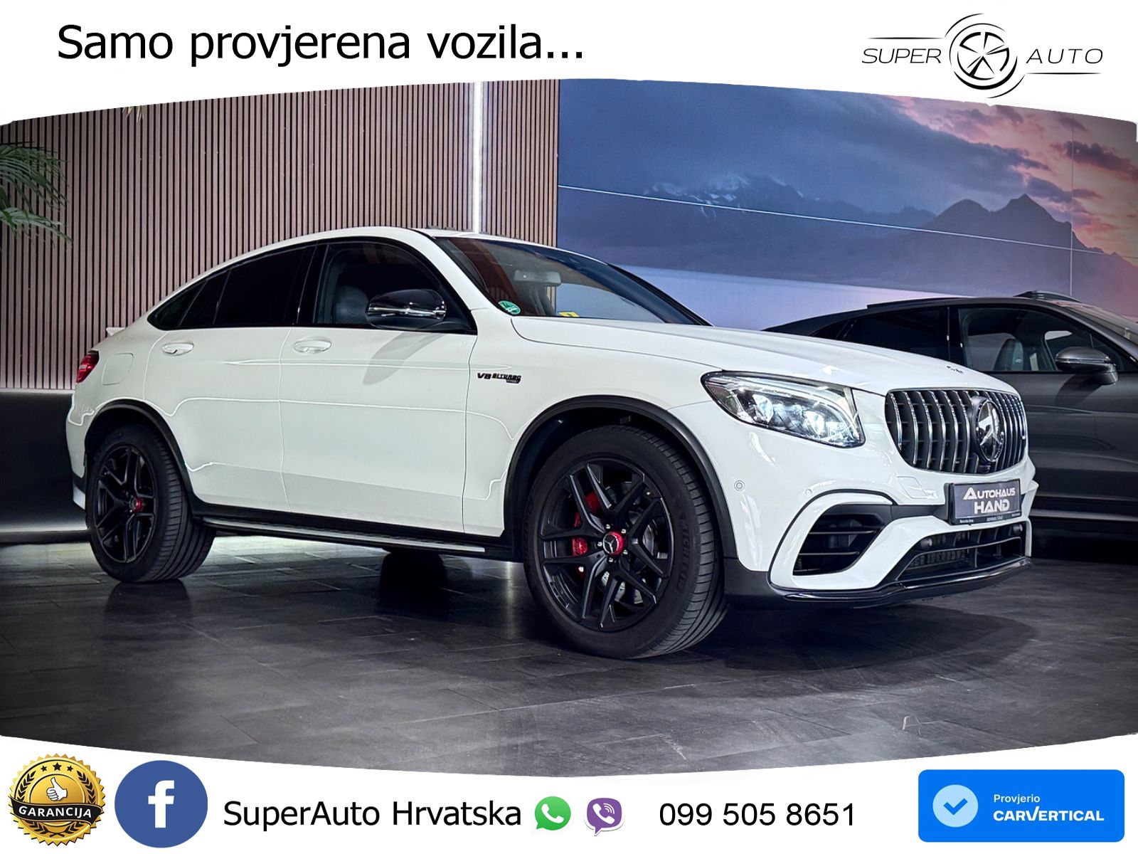 Mercedes GLC Coupe AMG 63 S (510 KS) 4MATIC+ MCT LED+GR SJED+ACC