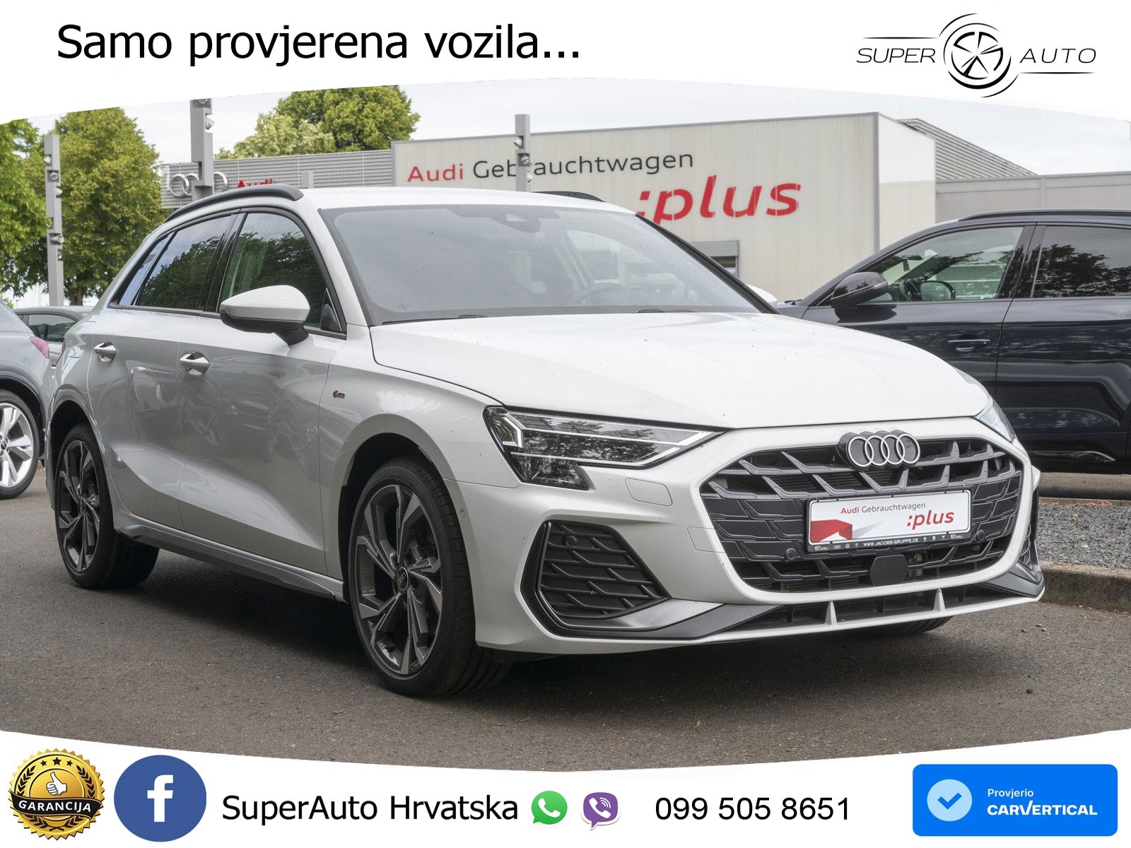 Audi A3 Sportback 40 TFSI e (204 KS) Plug-in Hybrid S tronic S line LED+GR SJED+ACC