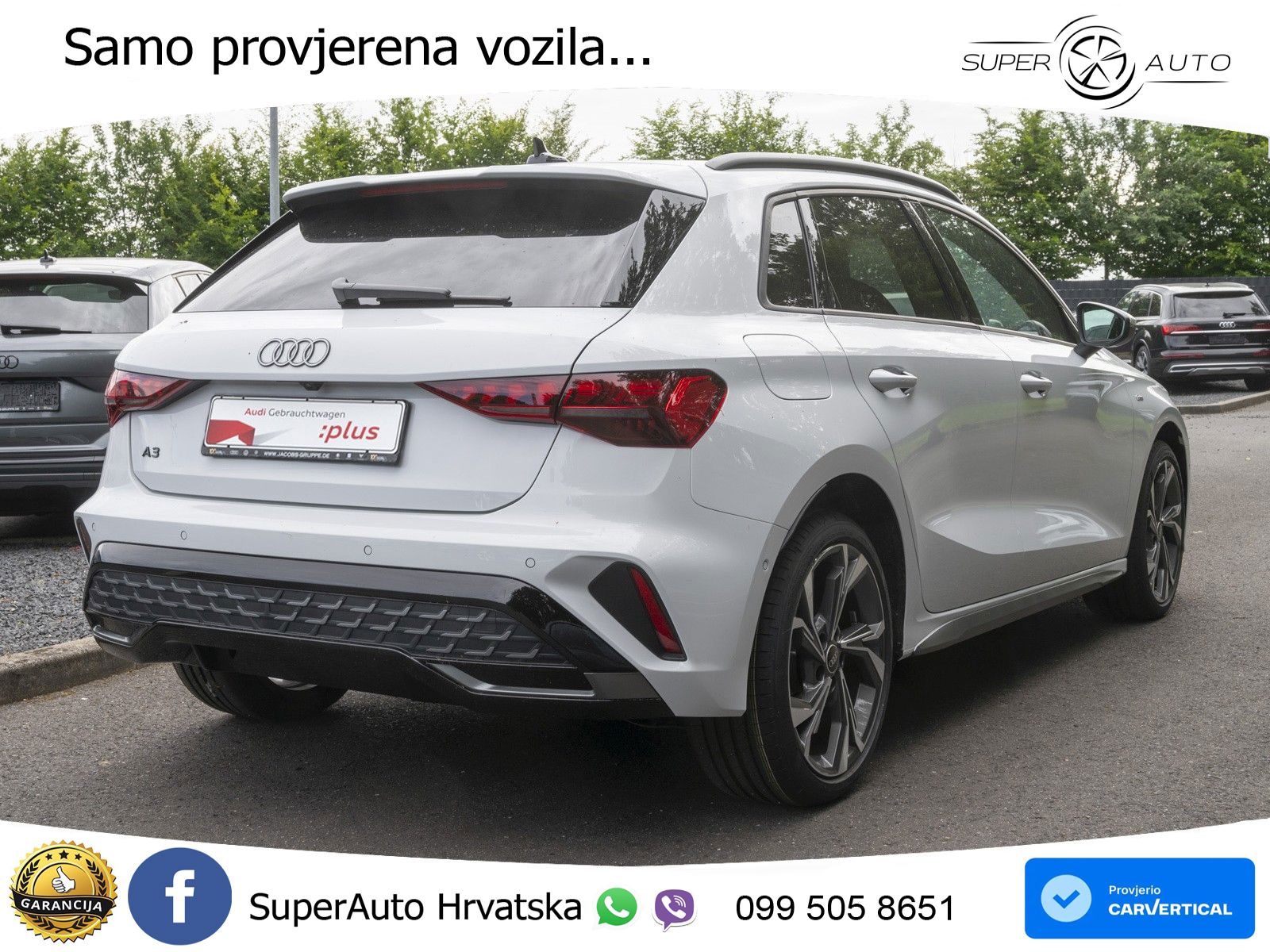 Audi A3 Sportback 40 TFSI e (204 KS) Plug-in Hybrid S tronic S line LED+GR SJED+ACC