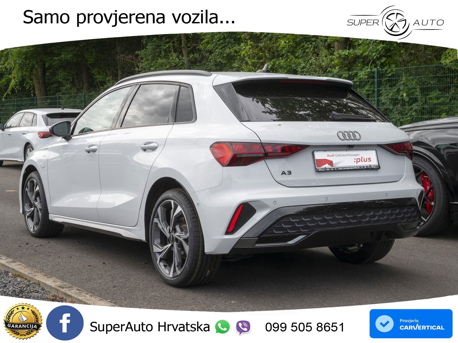 Audi A3 Sportback 40 TFSI e (204 KS) Plug-in Hybrid S tronic S line LED+GR SJED+ACC