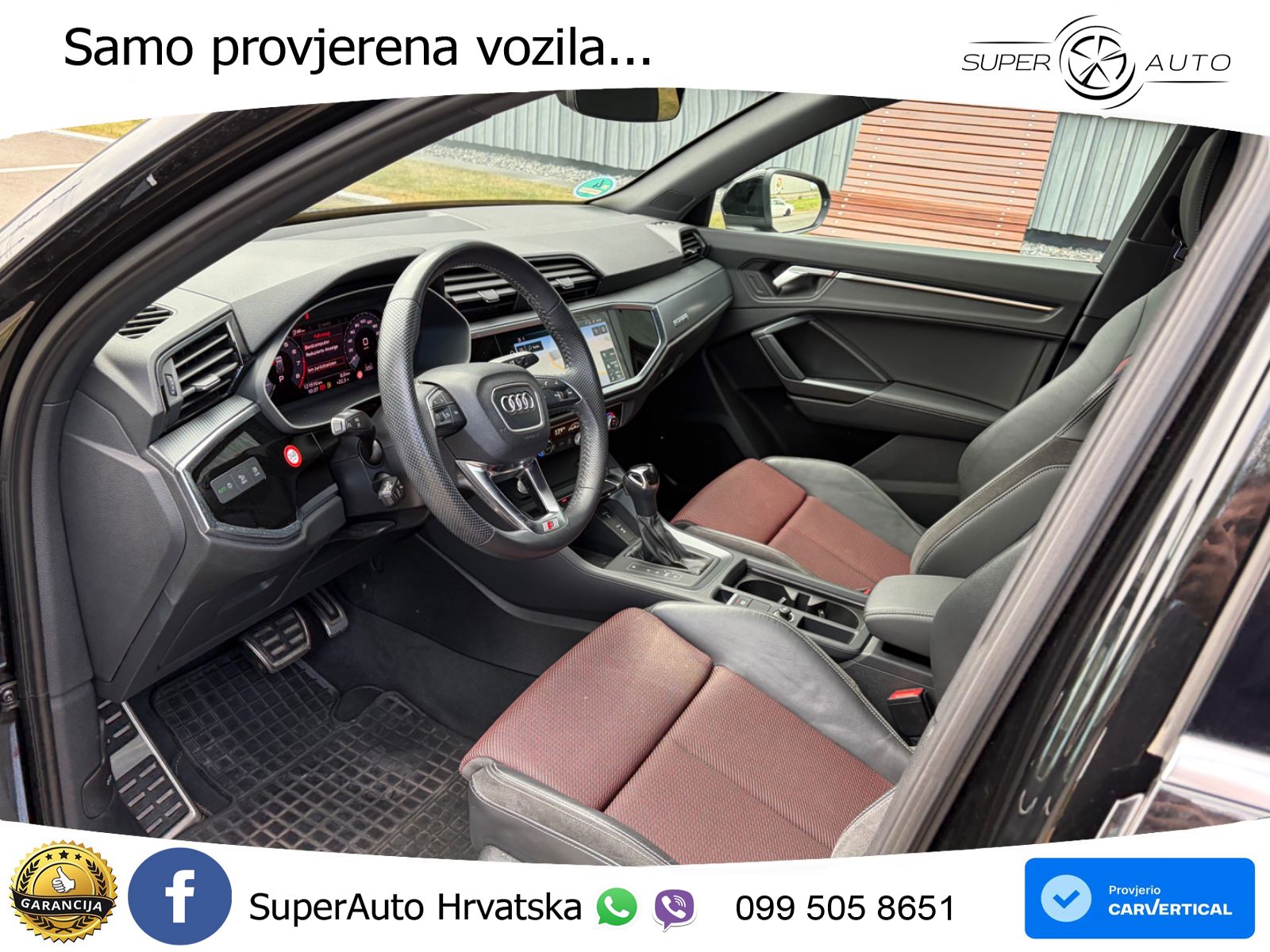 Audi Q3 40 TFSI (190 KS) quattro S tronic advanced LED+GR SJED+ACC