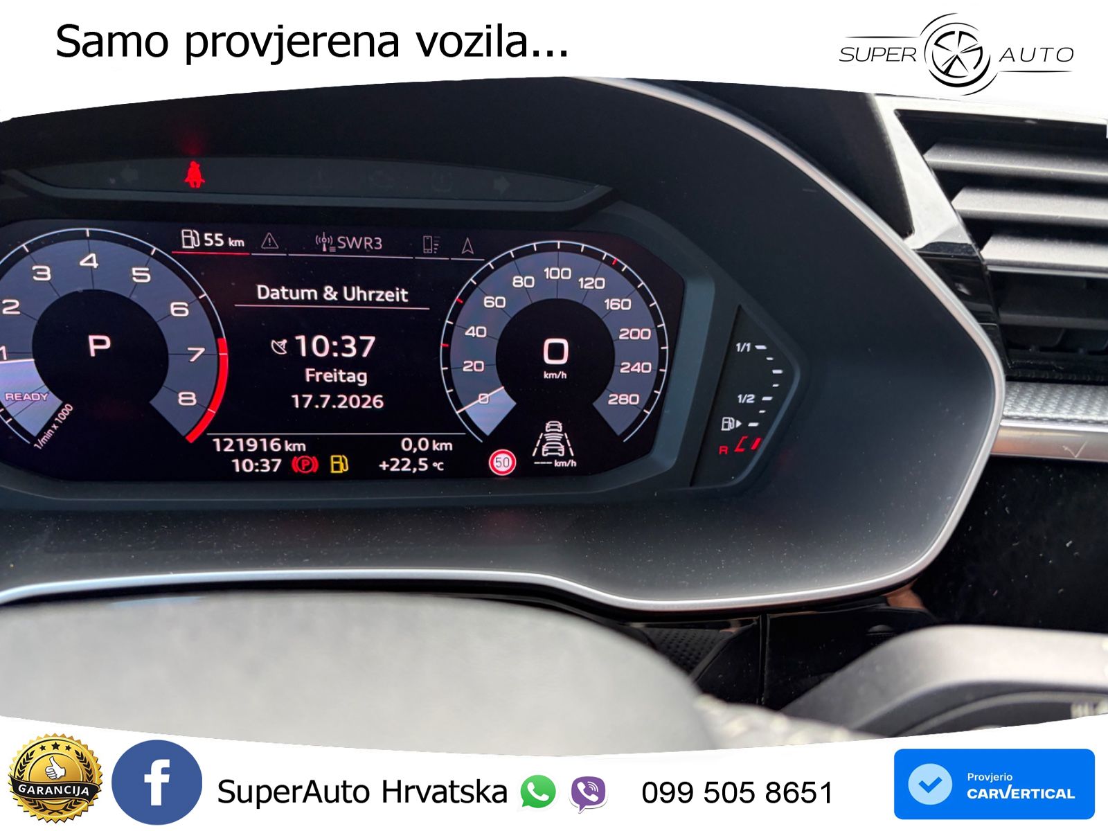 Audi Q3 40 TFSI (190 KS) quattro S tronic advanced LED+GR SJED+ACC