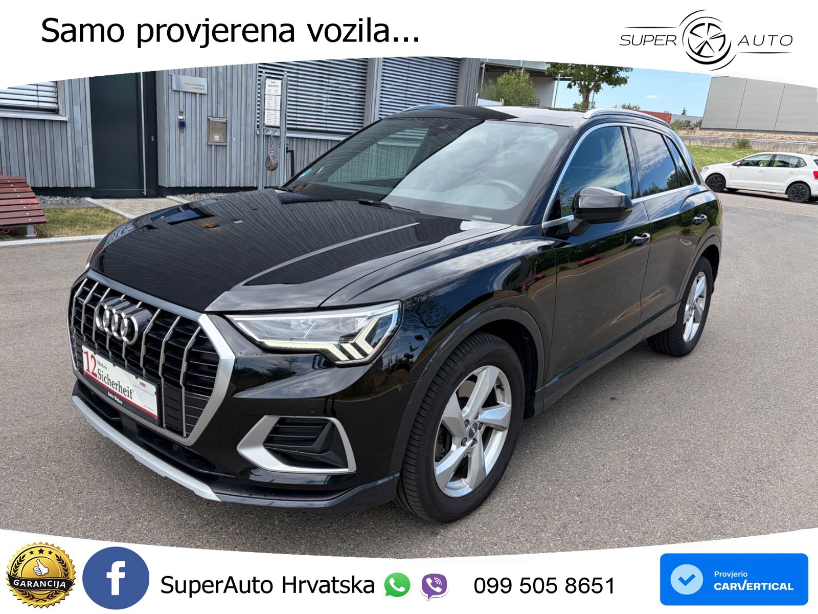 Audi Q3 40 TFSI (190 KS) quattro S tronic advanced LED+GR SJED+ACC