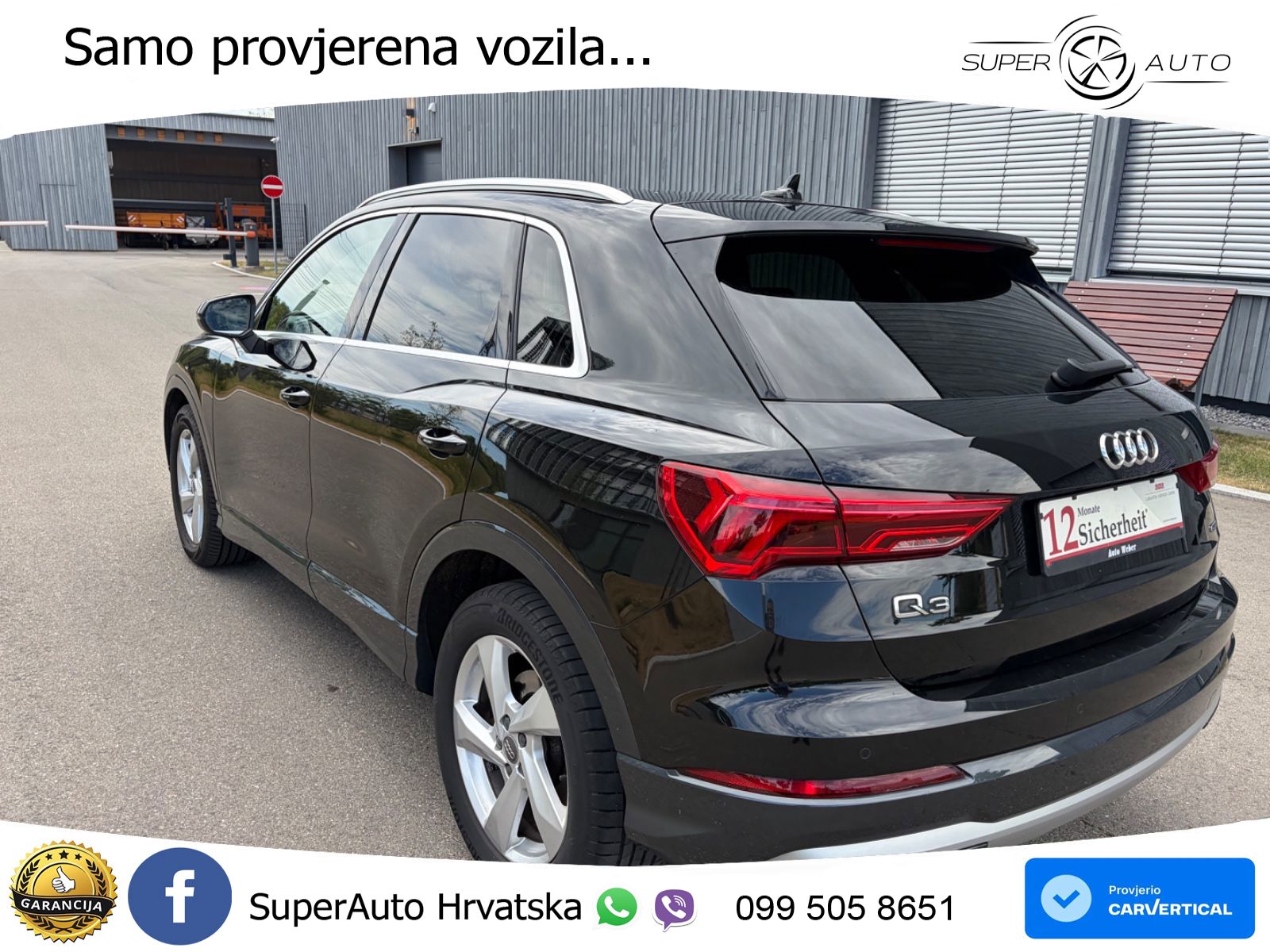 Audi Q3 40 TFSI (190 KS) quattro S tronic advanced LED+GR SJED+ACC