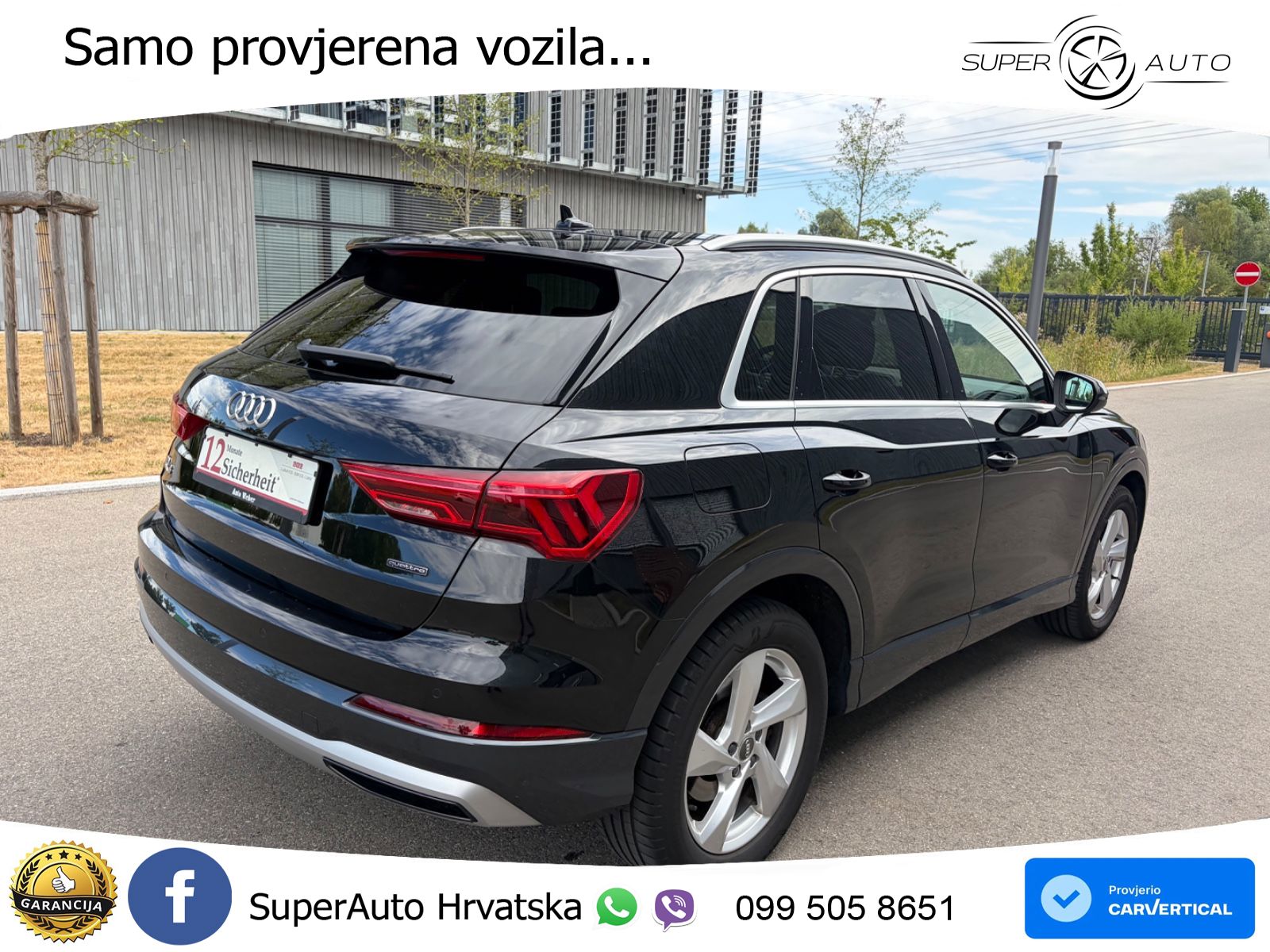 Audi Q3 40 TFSI (190 KS) quattro S tronic advanced LED+GR SJED+ACC
