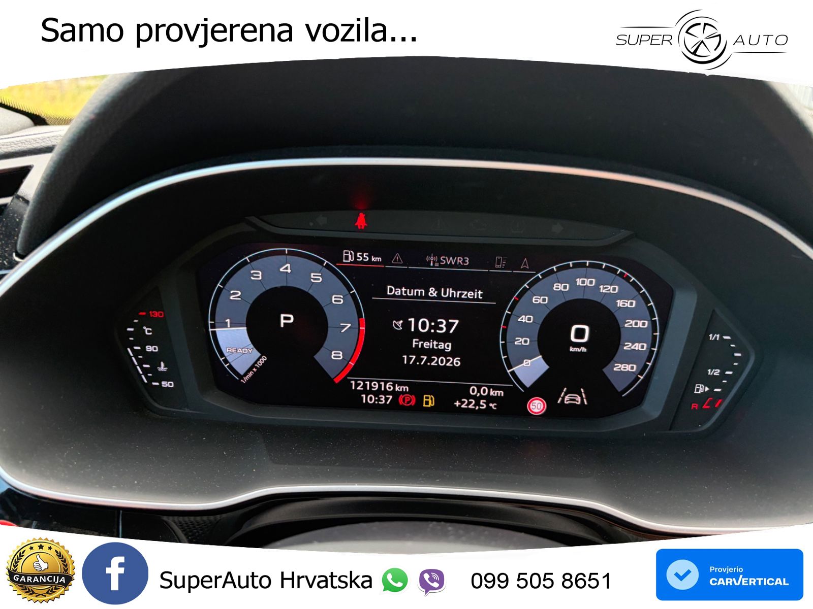 Audi Q3 40 TFSI (190 KS) quattro S tronic advanced LED+GR SJED+ACC