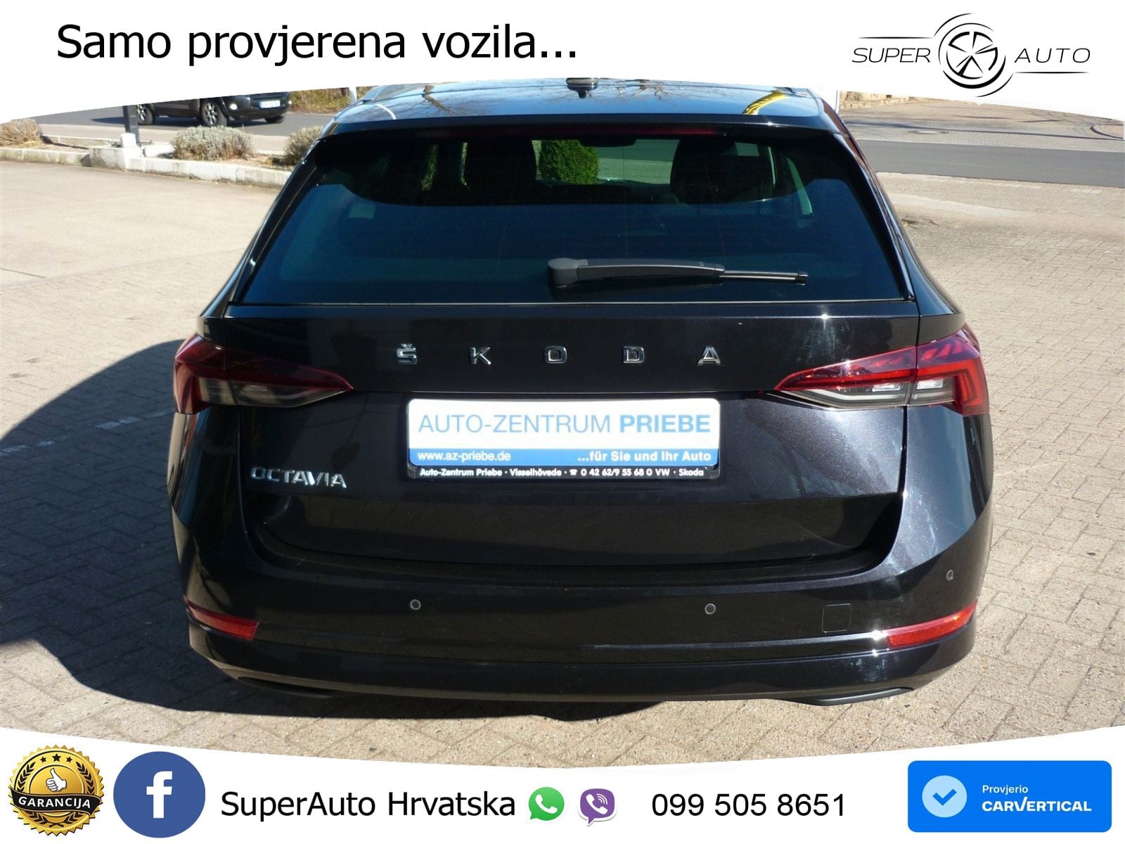 Škoda Octavia Combi 1.5 TSI (150 KS) LED+GR SJED+ACC