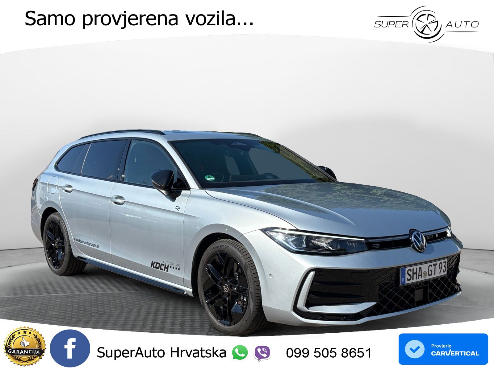 Volkswagen Passat Variant 2.0 TDI (193 KS) 4MOTION DSG R-Line LED+GR SJED+ACC