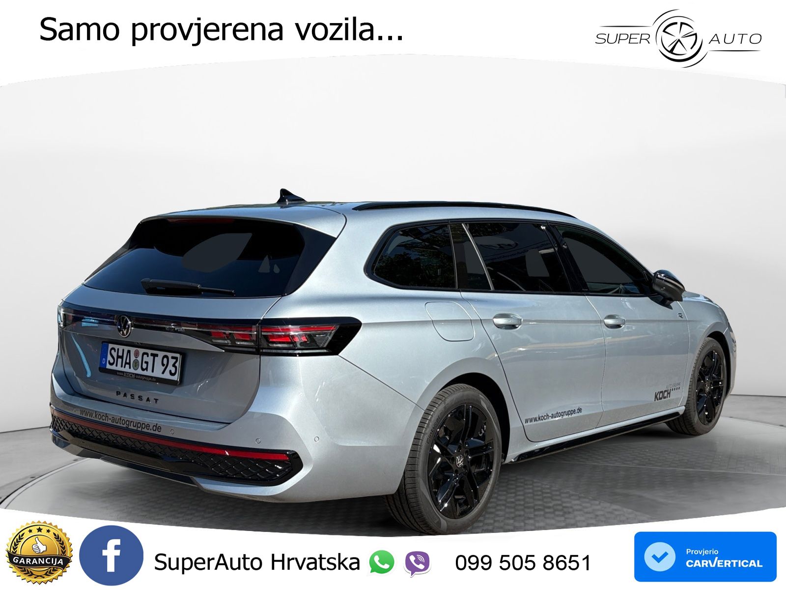 Volkswagen Passat Variant 2.0 TDI (193 KS) 4MOTION DSG R-Line LED+GR SJED+ACC