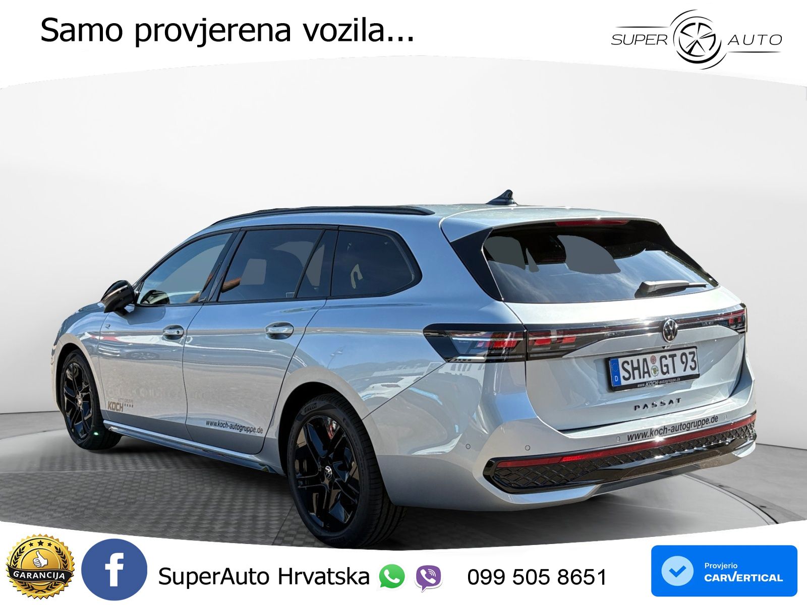 Volkswagen Passat Variant 2.0 TDI (193 KS) 4MOTION DSG R-Line LED+GR SJED+ACC