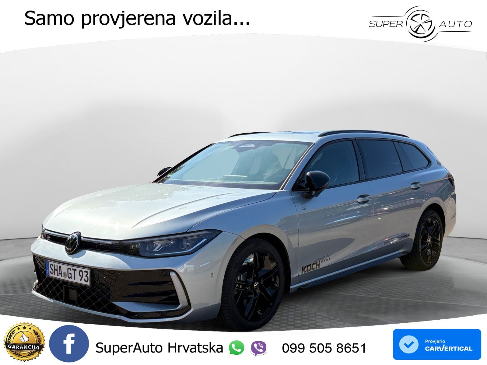 Volkswagen Passat Variant 2.0 TDI (193 KS) 4MOTION DSG R-Line LED+GR SJED+ACC