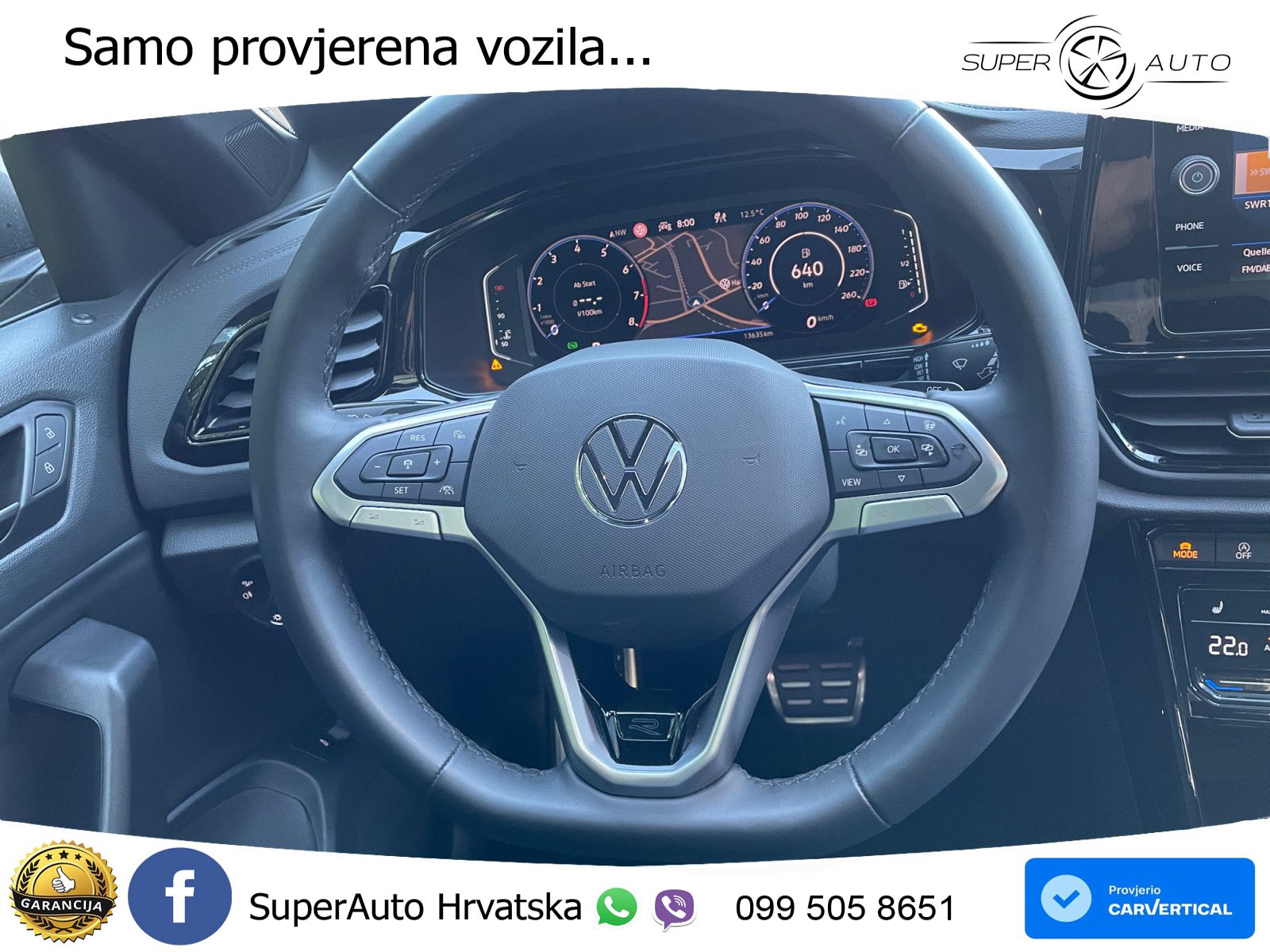 Volkswagen T-Roc 1.5 TSI (150 KS) DSG LED+GR SJED+ACC