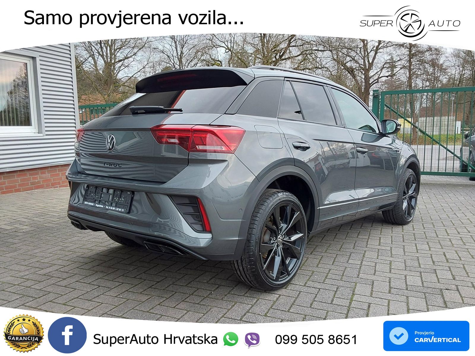 Volkswagen T-Roc 1.5 TSI (150 KS) DSG LED+GR SJED+ACC