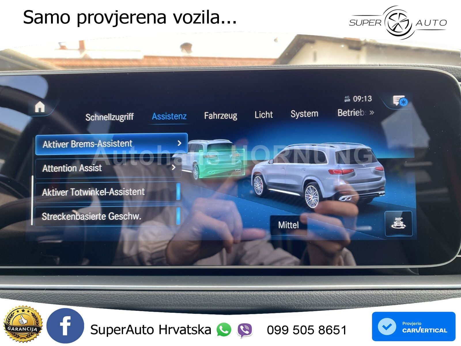 Mercedes-Benz GLS AMG GLS 63 V8 EQ Boost 4MATIC+ TCT ACC+HEAD+4xGR SJED+360+PANO