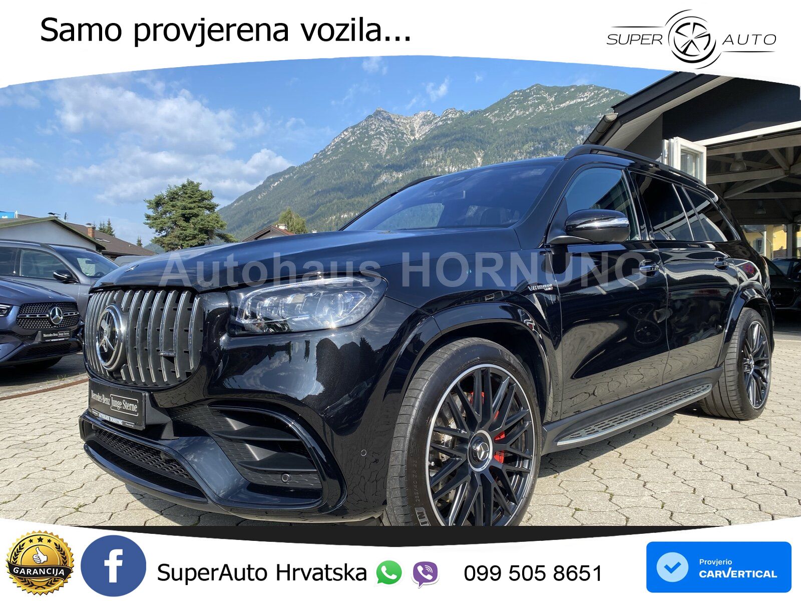 Mercedes-Benz GLS AMG GLS 63 V8 EQ Boost 4MATIC+ TCT ACC+HEAD+4xGR SJED+360+PANO