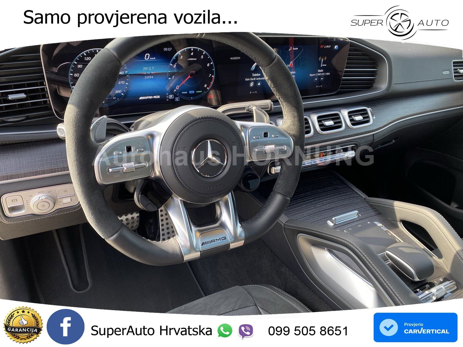 Mercedes-Benz GLS AMG GLS 63 V8 EQ Boost 4MATIC+ TCT ACC+HEAD+4xGR SJED+360+PANO