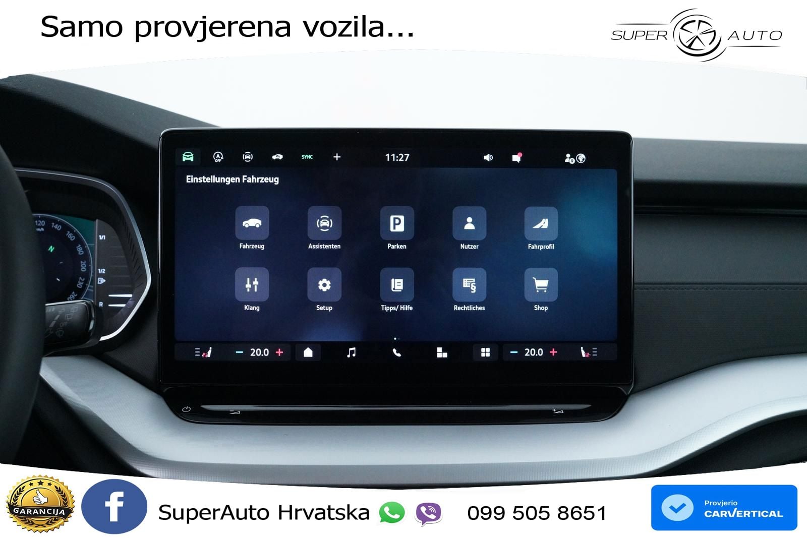 Škoda Octavia Combi 2.0 TDI (150 KS) DSG SportLine LED+GR SJED+ACC