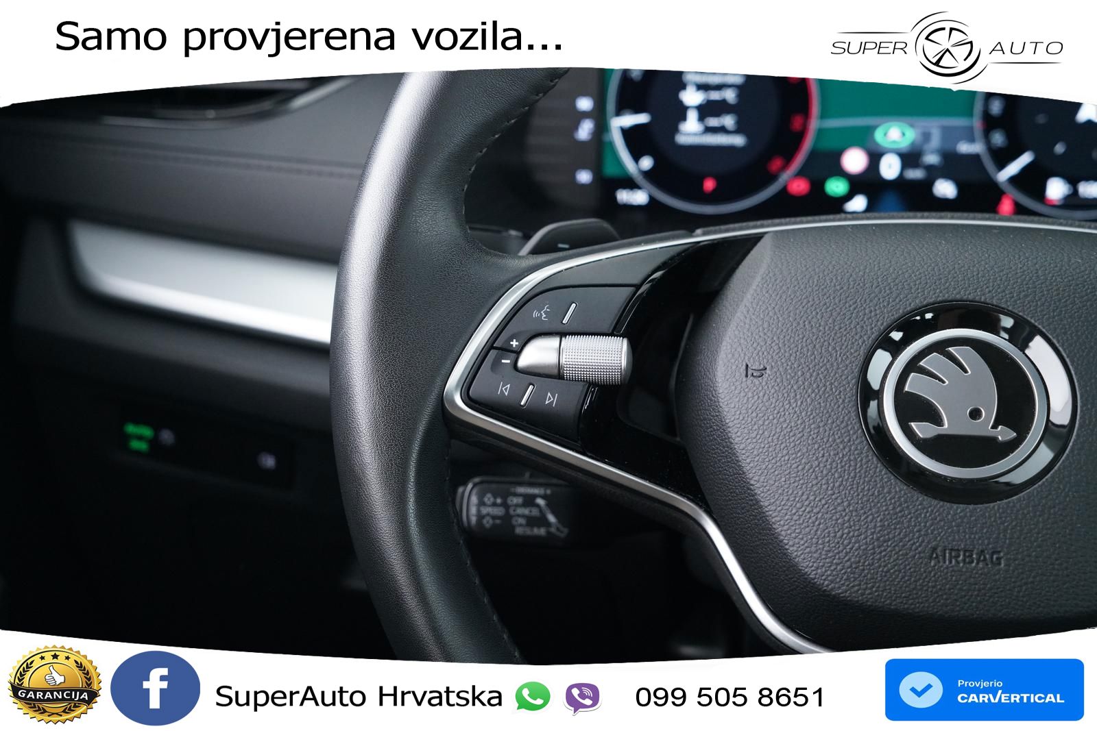 Škoda Octavia Combi 2.0 TDI (150 KS) DSG SportLine LED+GR SJED+ACC