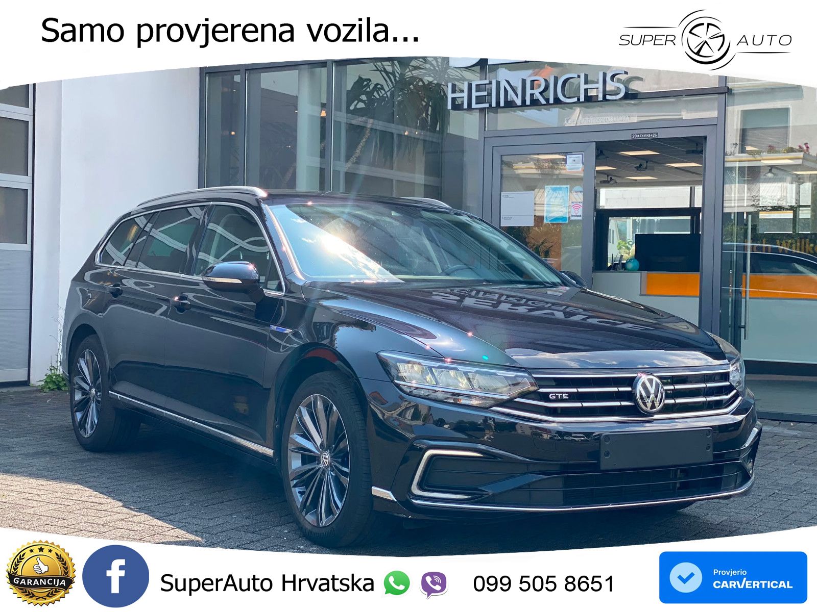 Volkswagen Passat Variant GTE 1.4 TSI (218 KS) DSG Business LED+GR SJED+ACC