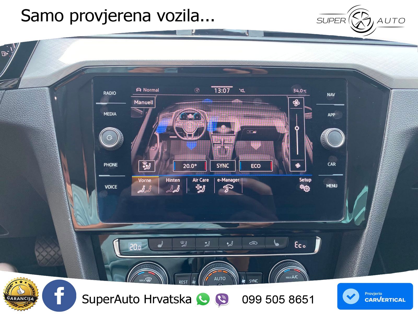 Volkswagen Passat Variant GTE 1.4 TSI (218 KS) DSG Business LED+GR SJED+ACC
