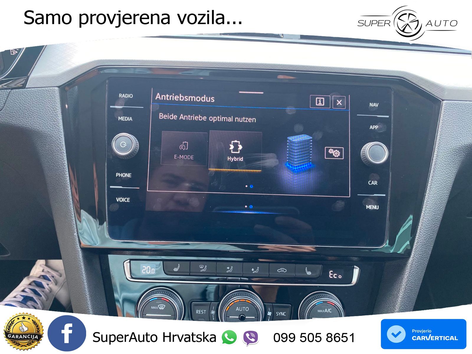 Volkswagen Passat Variant GTE 1.4 TSI (218 KS) DSG Business LED+GR SJED+ACC