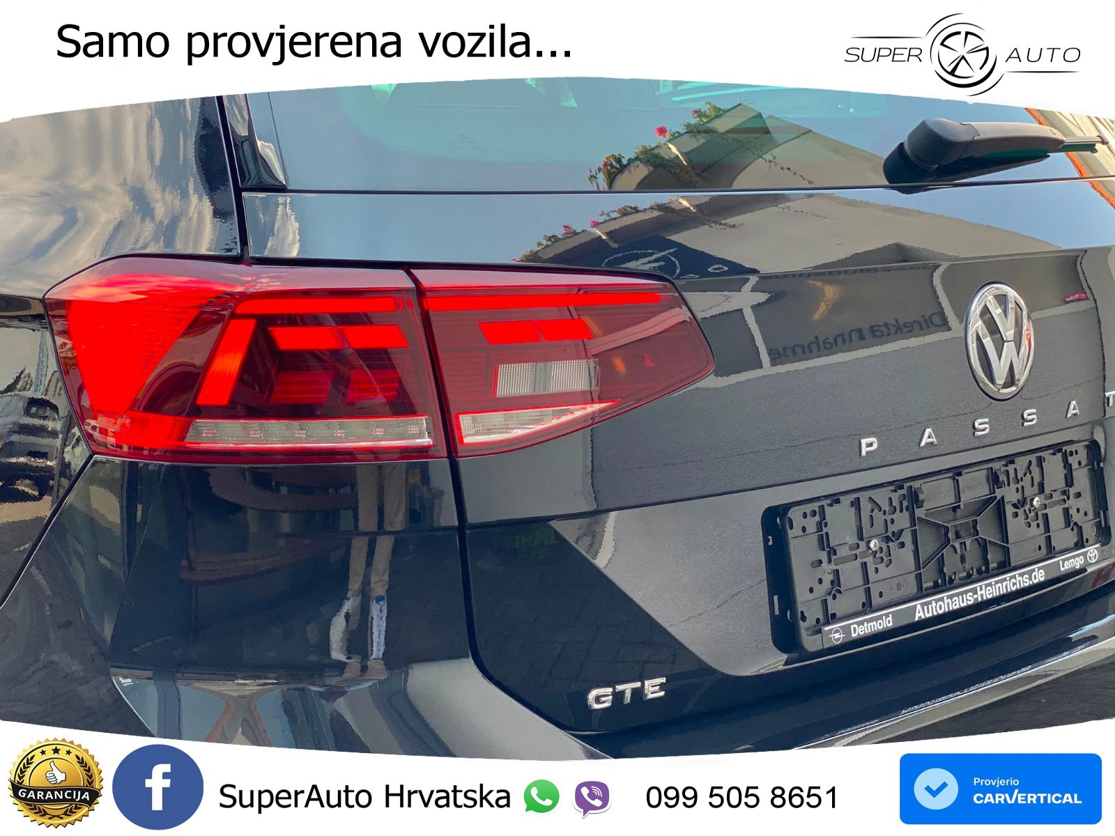 Volkswagen Passat Variant GTE 1.4 TSI (218 KS) DSG Business LED+GR SJED+ACC