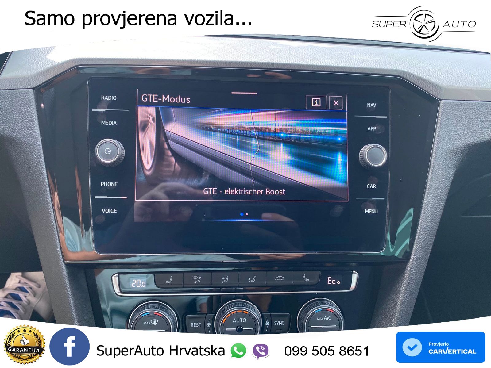 Volkswagen Passat Variant GTE 1.4 TSI (218 KS) DSG Business LED+GR SJED+ACC