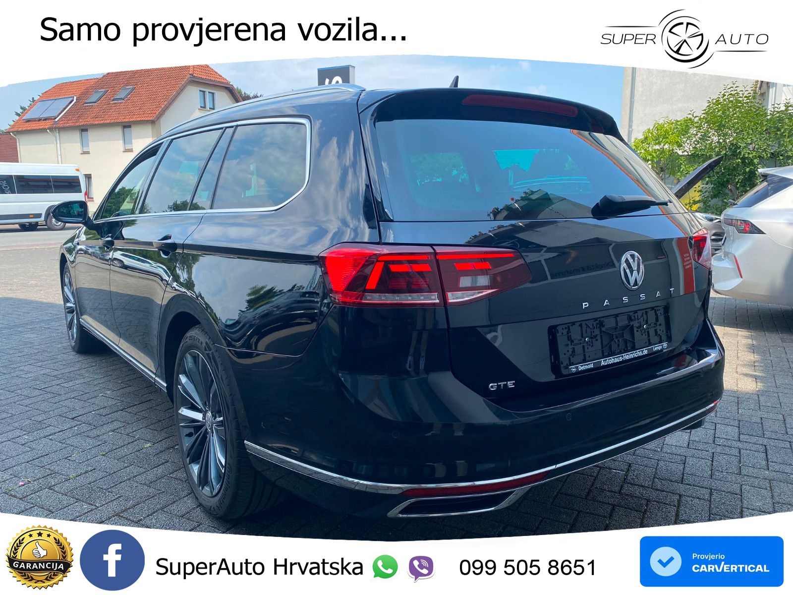 Volkswagen Passat Variant GTE 1.4 TSI (218 KS) DSG Business LED+GR SJED+ACC