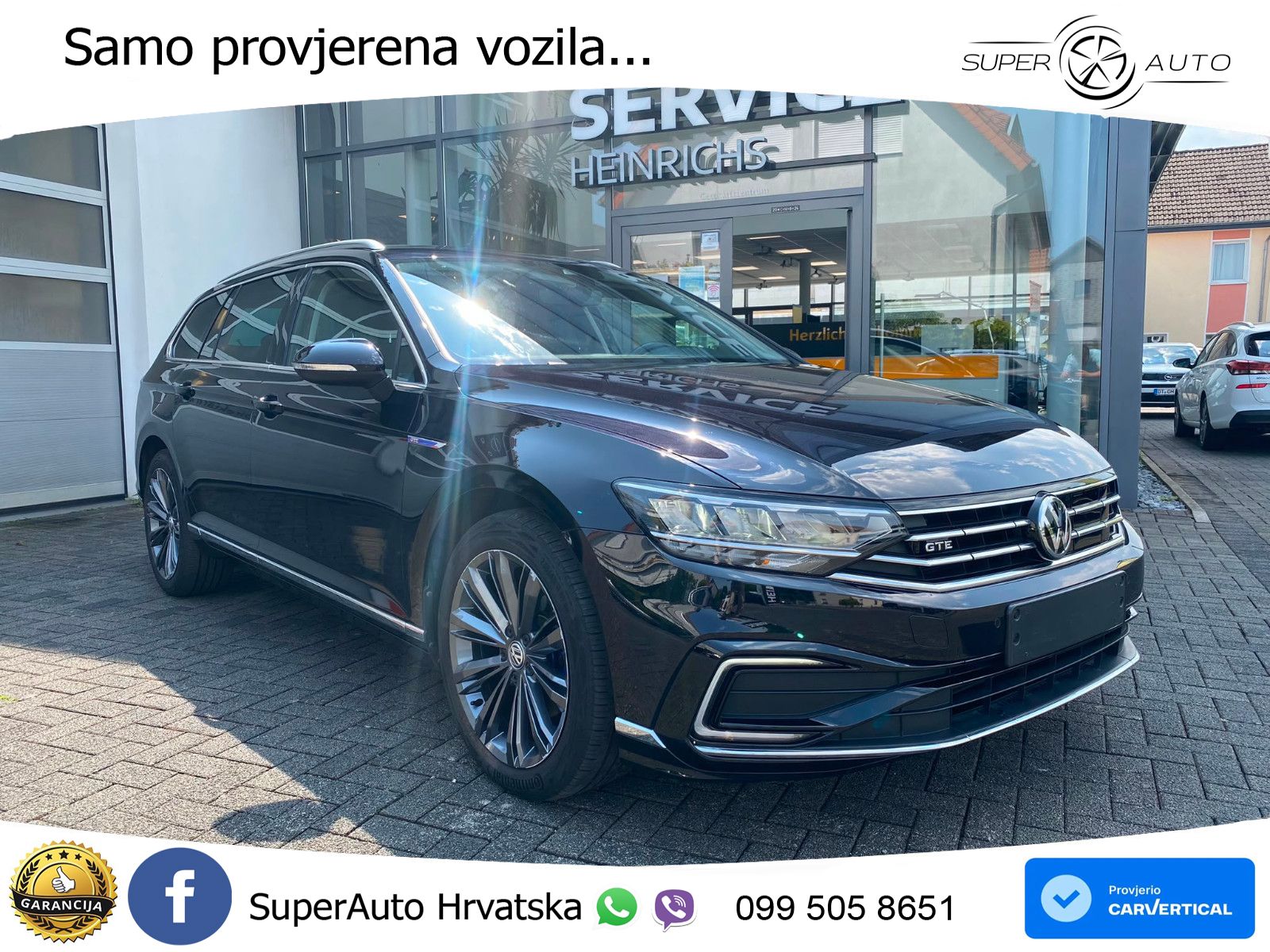 Volkswagen Passat Variant GTE 1.4 TSI (218 KS) DSG Business LED+GR SJED+ACC